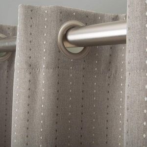 Ricardo Grand Pointe Grommet Smoke Curtains 2